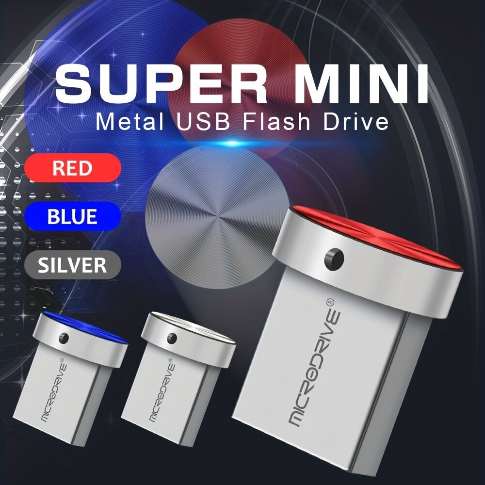 Super Mini Metalli USB Muistitikku 128GB U-levy. hinta ja tiedot | Muistitikut | hobbyhall.fi