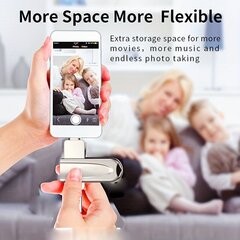 1 kpl Salama-asema IPhonelle, 4-in-1 Nopea USB 3.0 Muistitikku Type-C Adapterilla. hinta ja tiedot | Muistitikut | hobbyhall.fi