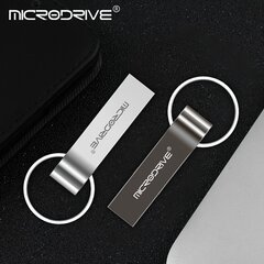 MiCRODRIVE Kestävä Metalli USB Muistitikku - Nopea Turvallinen Tietojen Tallennus hinta ja tiedot | Muistitikut | hobbyhall.fi