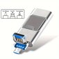 USB-muistitikku, 3-in-1-kynätikku, yhteensopiva laitteiden kanssa. hinta ja tiedot | Muistitikut | hobbyhall.fi