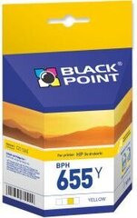 Black Point HP No 655Y (CZ112AE) hinta ja tiedot | Mustekasetit | hobbyhall.fi