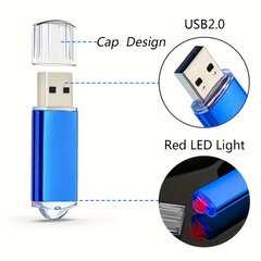 1 kpl USB 2.0 Muistitikku 128MB/256MB/512MB (Pieni Kapasiteetti) hinta ja tiedot | Muistitikut | hobbyhall.fi