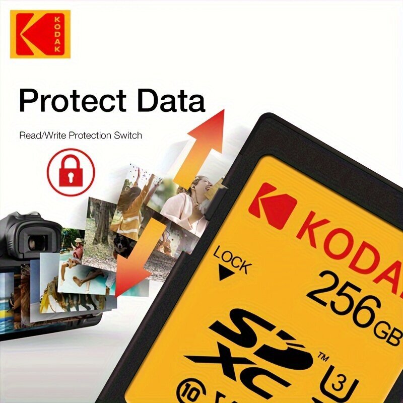 KODAK Suuri Nopeus SD Kortti 64-512GB Kameralle hinta ja tiedot | Muistitikut | hobbyhall.fi