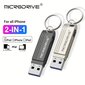 MicroDrive 2-in-1 USB 3.0 Muistitikku, Avainrengas. hinta ja tiedot | Muistitikut | hobbyhall.fi