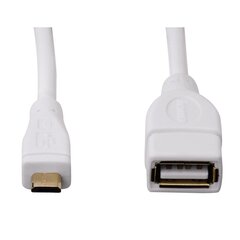 HAMA USB 2.0 Adapteris USB->microUSB hinta ja tiedot | Puhelinkaapelit | hobbyhall.fi