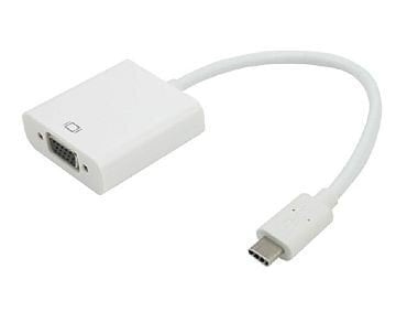 Adapteris USB-C - VGA, 15cm hinta ja tiedot | Adapterit | hobbyhall.fi