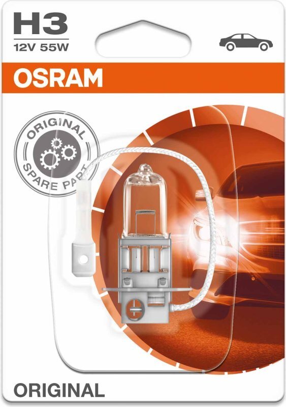 Hehkulamppu Osram Original Line H3, 1 kpl hinta ja tiedot | Polttimot | hobbyhall.fi