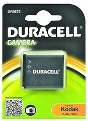 Duracell DR9675 Fotoaparato baterija (Kodak KLIC7004) hinta ja tiedot | Duracell Puhelimet, älylaitteet ja kamerat | hobbyhall.fi