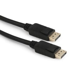 GEMBIRD kaapeli DISPLAYPORT M/M 1M hinta ja tiedot | Kaapelit ja adapterit | hobbyhall.fi