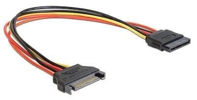 Kaapeli Gembird SATA 15 pin M - SATA 15 pin F, 30 cm hinta ja tiedot | Kaapelit ja adapterit | hobbyhall.fi