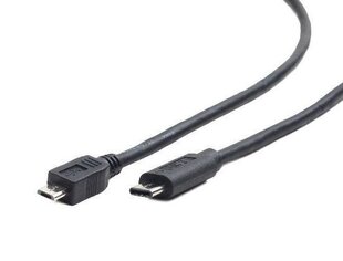 Kaapeli Gembird Micro USB A -> USB C, 1,8m hinta ja tiedot | Gembird Matkapuhelimet ja tarvikkeet | hobbyhall.fi