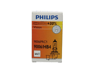 Lamppu 12V HB4 55W + 30% VISION PHILIPS 9006PRC1 hinta ja tiedot | Polttimot | hobbyhall.fi
