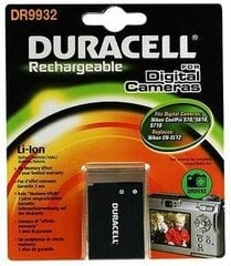 Duracell DR9932 Fotoaparato baterija (Nikon EN-EL12) hinta ja tiedot | Duracell Puhelimet, älylaitteet ja kamerat | hobbyhall.fi