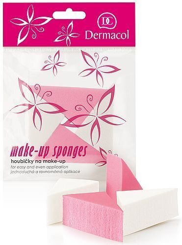 Dermacol Make-Up Sponges applikaattori 4 hinta ja tiedot | Meikkisiveltimet ja meikkisienet | hobbyhall.fi
