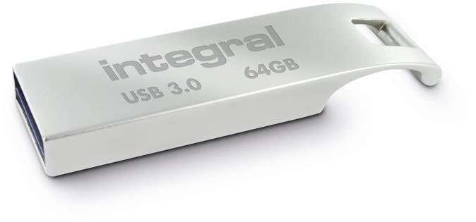Flashdrive Integral ARC 64GB metal USB 3.0 Read:Write (110/20 MB/s) hinta ja tiedot | Muistitikut | hobbyhall.fi