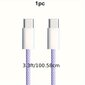 IPhone 15 USB C Nopea Latauskaapeli Nailonpunoskaapeli hinta ja tiedot | Kaapelit ja adapterit | hobbyhall.fi