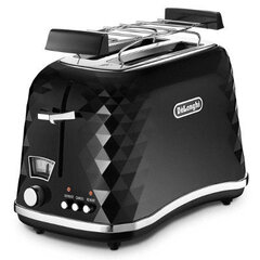 DeLonghi CTJ 2103.BK hinta ja tiedot | Leivänpaahtimet | hobbyhall.fi