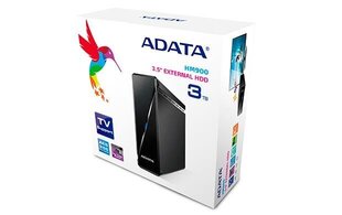 External HDD Adata HM900 3,5'' 3TB hinta ja tiedot | Palvelimet | hobbyhall.fi