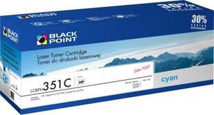 Toner cartridge Black Point LCBPH351C | cyan | 1350 pp. | HP CF351A hinta ja tiedot | Black Point Tietokoneet ja pelaaminen | hobbyhall.fi