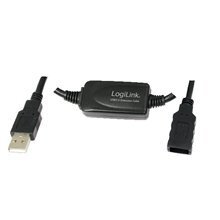 Logilink USB 2.0 Repeater Cable 10m hinta ja tiedot | Kaapelit ja adapterit | hobbyhall.fi