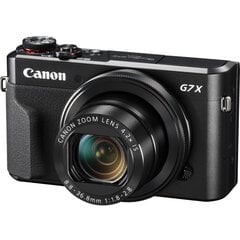 Canon PowerShot G7 X Mark II Black hinta ja tiedot | Canon Puhelimet, älylaitteet ja kamerat | hobbyhall.fi