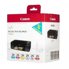 "canon original ink pgi-29 cmyk/pc/pm/r, cmyk, 4873b005, canon pixma pro 1 hinta ja tiedot | Mustekasetit | hobbyhall.fi