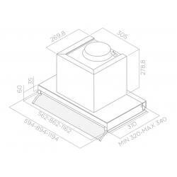 Elica BOX IN PLUS IXGL/A/60 hinta ja tiedot | Liesituulettimet | hobbyhall.fi