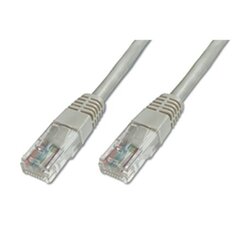 ACC Patch cable UTP CAT 5e, 0.5 m, Grey hinta ja tiedot | Kaapelit ja adapterit | hobbyhall.fi