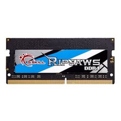 Random Access Memory (RAM) G.Skill Ripjaws DDR4 SODIMM 8GB 2666MHz CL18 (F4-2666C18S-8GRS) hinta ja tiedot | G.Skill Tietokoneet ja pelaaminen | hobbyhall.fi