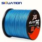 300m/500m 8 Säikeet Kestävä PE Kalastuslanka, 328yds/546yds Pitkäheittoinen Vahva Vetolujuus Punottu Kalastuslanka hinta ja tiedot | Muut kalastustarvikkeet | hobbyhall.fi