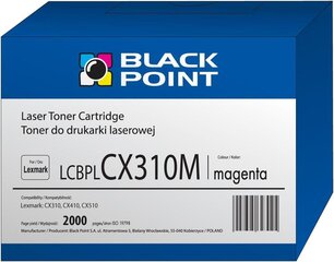 Toner Black Point LCBPLCX310M | magenta | 2000 pp | Lexmark | 80C2SM0 hinta ja tiedot | Laserkasetit | hobbyhall.fi