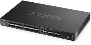 ZYXEL XGS4600-32F GBE L3 MAN 24XSFP 4XRJ45/SFP 4X10GBE SFP+ hinta ja tiedot | Reitittimet ja modeemit | hobbyhall.fi