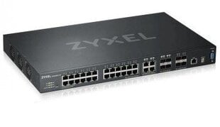 ZYXEL XGS4600-32F GBE L3 MAN 24XSFP 4XRJ45/SFP 4X10GBE SFP+ hinta ja tiedot | Reitittimet ja modeemit | hobbyhall.fi