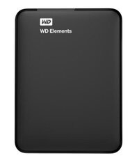 Ulkoinen kiintolevy HDD WD Elements Portable 2.5" 1.5Tt USB3, musta hinta ja tiedot | Ulkoiset kovalevyt | hobbyhall.fi
