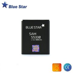 BlueStar Battery Samsung S5530 S3350 S7230 Li-Ion 1000 mAh Analog EB424255VU hinta ja tiedot | Puhelimen akut | hobbyhall.fi
