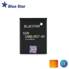 BlueStar Battery Sony Ericsson Hazel Elm Yari Li-Ion 1100 mAh Analog BST-43 hinta ja tiedot | BlueStar Puhelimet, älylaitteet ja kamerat | hobbyhall.fi