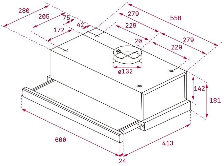 Teka TL6310 hinta ja tiedot | Liesituulettimet | hobbyhall.fi