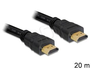 Kaapeli Delock HDMI - HDMI 20m (83452) hinta ja tiedot | Delock Televisiot ja lisätarvikkeet | hobbyhall.fi