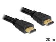 Kaapeli Delock HDMI - HDMI 20m (83452) hinta ja tiedot | Kaapelit ja adapterit | hobbyhall.fi