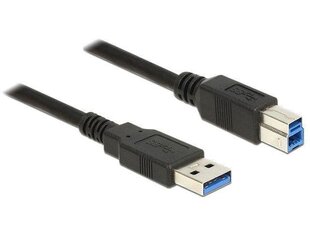 Delock Cable USB 3.0 Type-A male > USB 3.0 Type-B male 1.5 m black hinta ja tiedot | Delock Kodinkoneet ja kodinelektroniikka | hobbyhall.fi