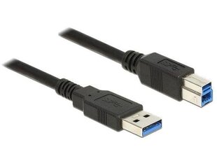 Delock Cable USB 3.0 Type-A male > USB 3.0 Type-B male 1.5 m black hinta ja tiedot | Delock Televisiot ja lisätarvikkeet | hobbyhall.fi