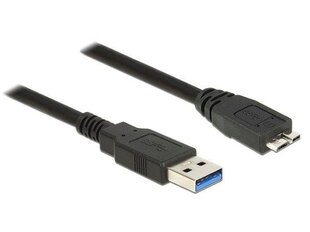 Delock Cable USB 3.0 Type-A male > USB 3.0 Type Micro-B male 1m black hinta ja tiedot | Delock Kodinkoneet ja kodinelektroniikka | hobbyhall.fi