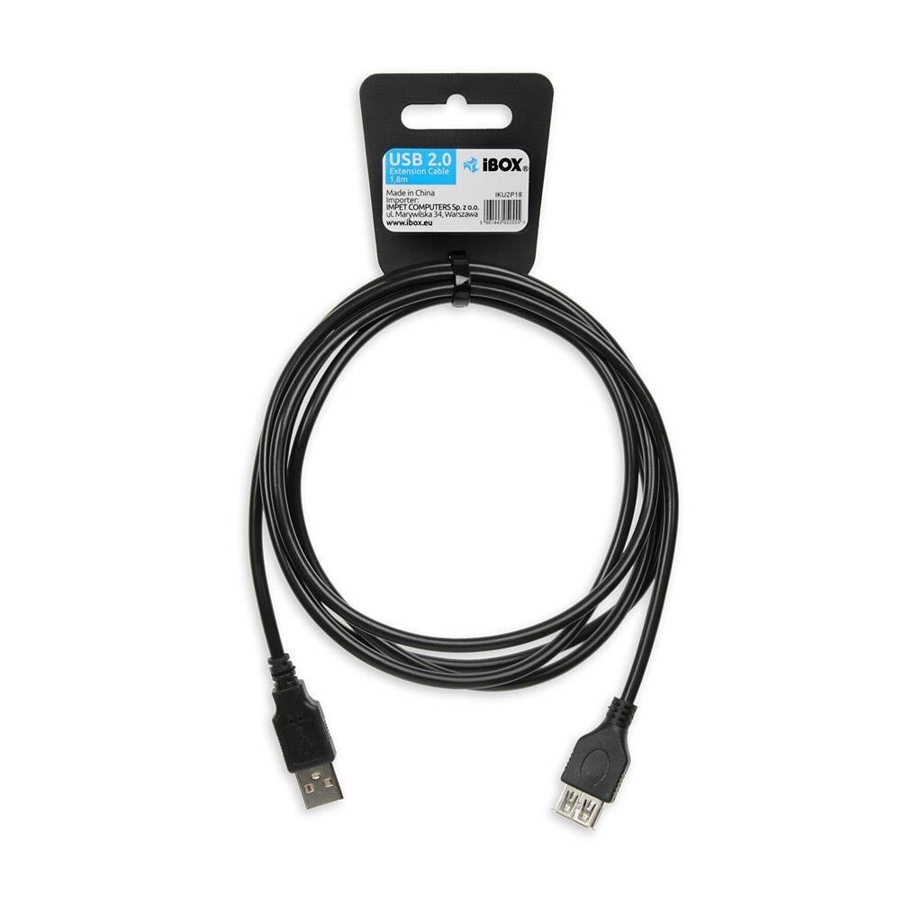 I-BOX USB kabelis 1.8m hinta ja tiedot | Kaapelit ja adapterit | hobbyhall.fi
