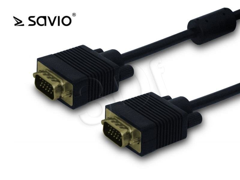Elmak SAVIO CL-30 Kabelis VGA-VGA 3m hinta ja tiedot | Kaapelit ja adapterit | hobbyhall.fi
