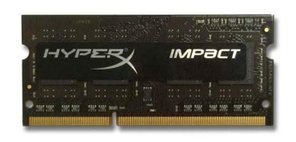 Kingston 4GB 1600MHz DDR3L CL9 SODIMM 1.35V HyperX Impact Black Series hinta ja tiedot | Muisti (RAM) | hobbyhall.fi