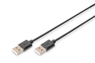 ASSMANN USB 2.0 HighSpeed Typ USB A/USB A M/M 3m hinta ja tiedot | Kaapelit ja adapterit | hobbyhall.fi