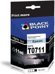 Black Point Epson BPE T0711BK hinta ja tiedot | Mustekasetit | hobbyhall.fi