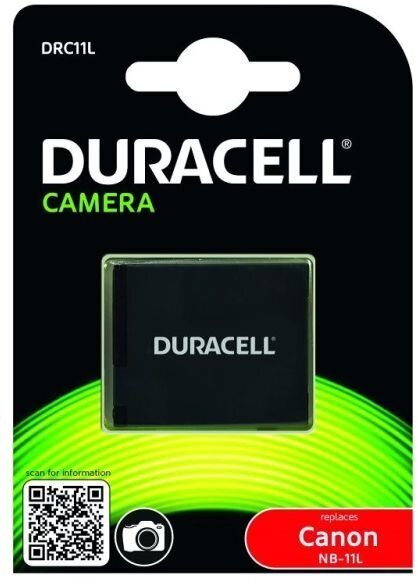 Duracell-akku, analoginen Canon NB-11L, 600 mAh hinta ja tiedot | Kameran akut | hobbyhall.fi