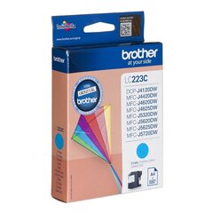 Brother LC223C, Yellow Ink Cartridge 550 pages hinta ja tiedot | Laserkasetit | hobbyhall.fi