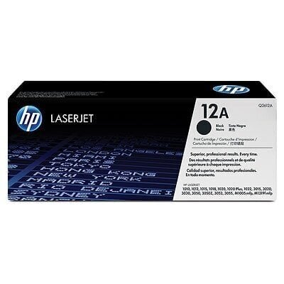 Toner HP Q2612D musta tuplapakkaus hinta ja tiedot | Laserkasetit | hobbyhall.fi